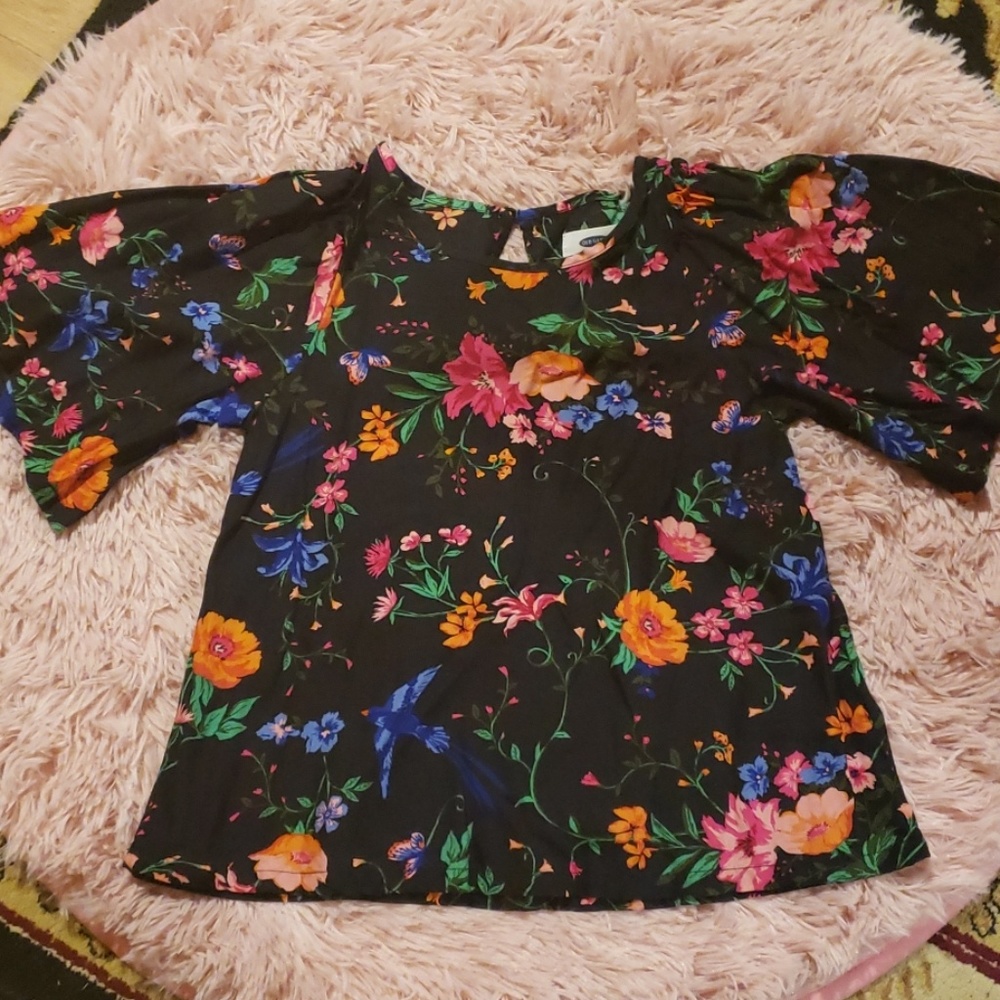 Floral blouse